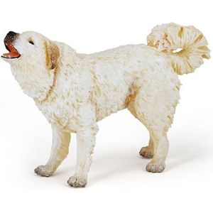 Papo -Handgeschilderde - Figuurtjes -Honden en katien -Witte berghond-54044-Verzamelbaar-Voor kinderen - Geschikt voor jongens en meisjes - Vanaf 3 jaar