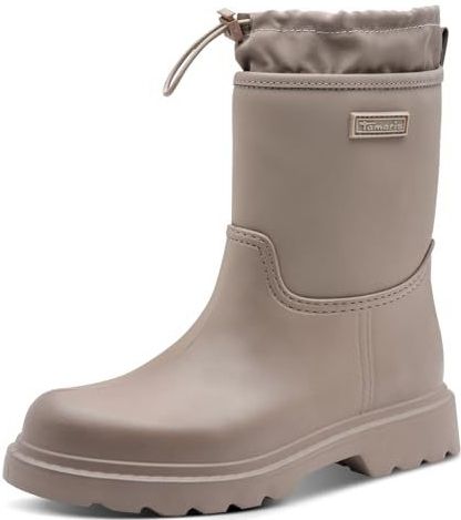 Regenlaarzen - Beige - Rubber - Waterafstotend - Halflange Schacht