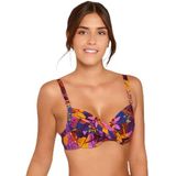 Livia - Saskia Gambeya - Bikinitop - Donkerblauw - Balkonvorm