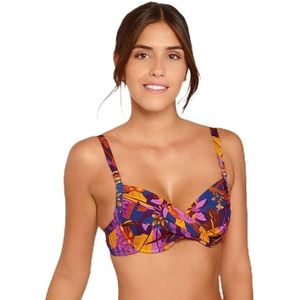 Livia - Saskia Gambeya - Bikinitop - Donkerblauw - Balkonvorm