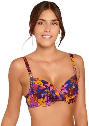 Livia - Saskia Gambeya - Bikinitop - Donkerblauw - Balkonvorm