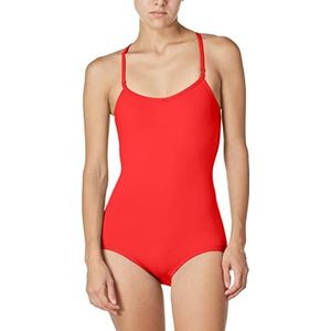 Capezio Women's Team Basic Camisole Leotard, Red, X-Large
