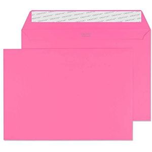 Blake Creative Colour C5 162 x 229 mm 120 g/m2 enveloppen plakband (302) Pink Flamingo - 500 stuks