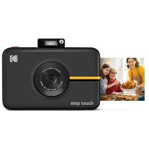 KODAK Stap Touch Instant Camera met 3,5 inch LCD-touchscreen (zwart) Bluetooth-printer met ZINK-technologie, 1080p HD-video, 10x Zoom & KODAK-app