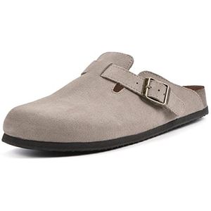 White Mountain Bari-klomp voor dames, Taupe/Suede, 39 EU