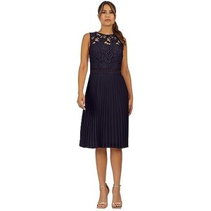 APART Fashion Cocktailjurk voor dames, formele avondjurk, nachtblauw, 40