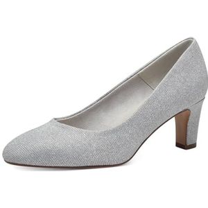 Tamaris Dames 1-22418-41 pumps, Silver Glam, 37 EU, Silver Glam, 37 EU