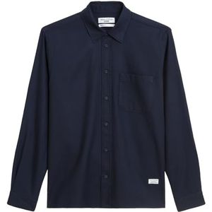 Marc O'Polo DENIM - Overhemd - Donkerblauw - Regular Fit - Lange Mouw