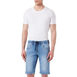 Cross Jeans Jed Shorts, Light Mid Blue, Regular
