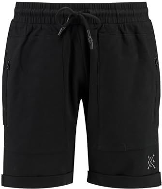 Key Largo - Lake - Herenshorts - Zwart - Outdoor Ready Design, Zakken met Ritssluiting