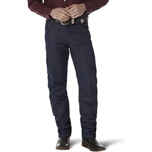 Wrangler Heren Premium Performance Cowboy Cut Regular Fit Jean, Stijve marine, 37W x 34L