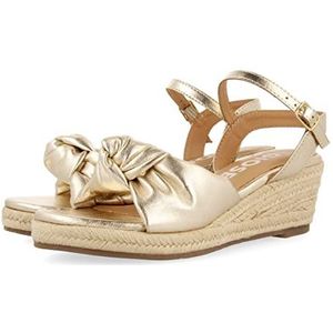 GIOSEPPO Gamboa, damessandalen met sleehak, goudkleurig, 41 EU
