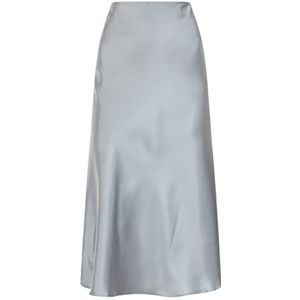 DreiMaster Klassik Midirok voor dames, grijsblauw, S