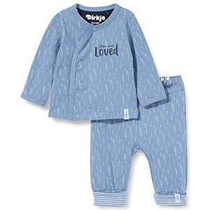 Baby Set 3-delig jasje shirt broek, Dark Blue, 0 Maand