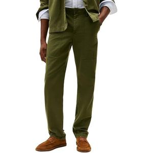 Tommy Hilfiger Heren Mercer Rigid Utility GMD MW0MW41935 Chino, Groen, 32W/32L, Groen (Arctische sparren), 32W / 32L