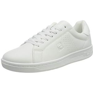 FILA Crosscourt 2 Low Sneakers voor heren, Whitexwhite, 46 EU