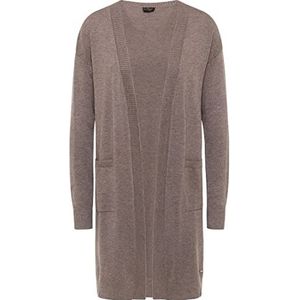 DreiMaster Klassik Gebreide damesjas, donkertaupe, XL/XXL, donkertaupe, XL/XXL