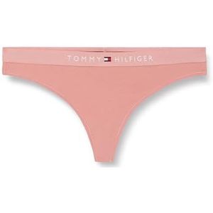 Tommy Hilfiger Thongs voor dames, Roze (Teaberry Blossom), L