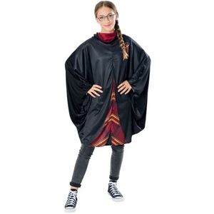 Rubies – officieel Harry Potter – Gryffindor kostuum – cape met rolkraag + stang + bril (kinderen) – maat 9 – 10 jaar