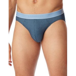 Schiesser Rio Duality Function Slip voor heren, blauwgrijs 181120, S