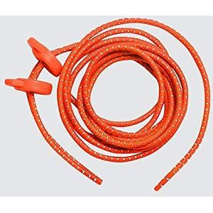 ZONE3 Elastische schoenveters, neon oranje, one size