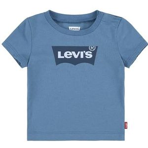 Levi's Lvb S/S Batwing Tee 6e8157 T-shirt voor babyjongens, Coronet Blauw, 3 maanden