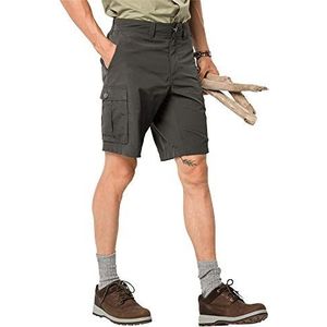 Jack Wolfskin, Canyon Cargo Shorts, Korte Broek, Donker Mos, 50, Mens