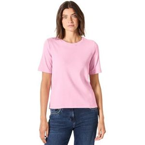 Cecil T-shirt voor dames, cherry blossom roze, M