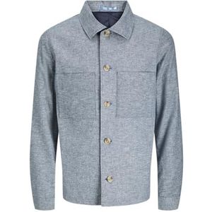 JACK & JONES Jprriviera Hybrid Blazer voor heren, slimfit, night sky, XXL