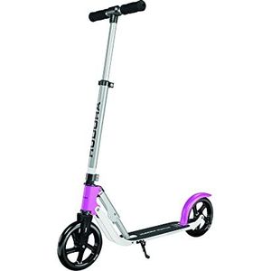 HUDORA BigWheel® 205 Pure Scooter - step voor kinderen en volwassenen - step vanaf 6 jaar - Cityroller tot 100 kg - inklapbaar en in hoogte verstelbaar