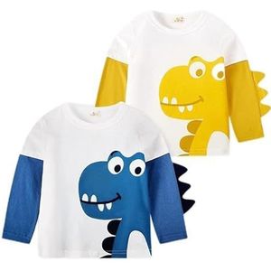 CM-Kid Outdoor Baby And Toddler T-shirt Set Kinderen, B-dinosaurus, 4 Jaar