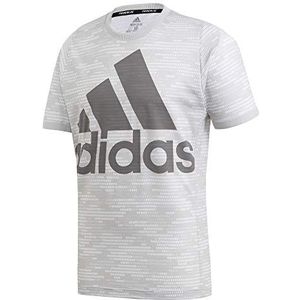 Adidas Logo Tee Pblue T-shirt, heren, grijs/grijs, 2XL