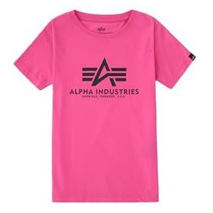 Alpha Industries Basic T Kinderen/Tieners T-shirt Magenta