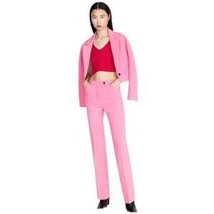 Sisley Dames 2OLVLW00Y Jacket, Fuchsia 258, 38, fuchsia 258, 38