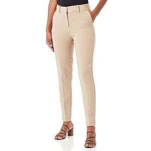 Bestseller A/S Dames VMCELESTE HR TAP Tailored Pant NOOS broek, Silver Mink, 36/30, Silver Mink, 36W x 30L