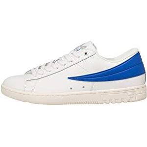 FILA Highflyer L Sneakers voor heren, White-Lapis Blue, 41 EU