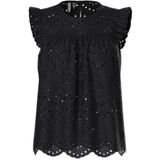 Pieces - Vilde - Blousetop - Effen - Katoen - Loose Fit
