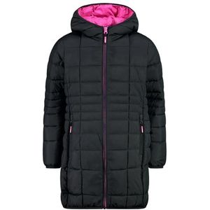 Sportjas - Gewatteerde Korte Jas - Effen - Met Capuchon - Normale Pasvorm