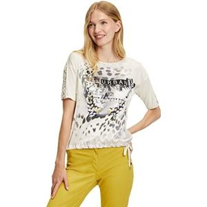 Betty Barclay Collection Dames 2442/1052 T-shirt, beige/zwart, 40