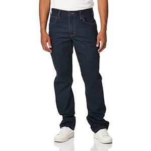 Carhartt Robuuste Flex Straight Tapered Jeans voor heren, Erie, 32W x 32L