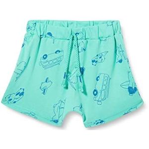 United Colors of Benetton Bermuda 30HPAF011 Shorts, turquoise 80Q, 82 kinderen, turquoise A Fantasia 80q, 12 Maanden