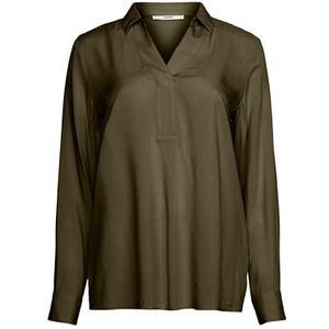 ESPRIT Damesblouse, 355/donker kaki., XXS