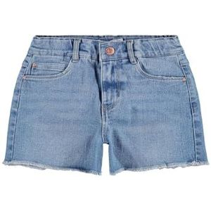 Name It Dames Jurk Short Nkfrandi Dnmtaya Hw Mom Short Noos, Denim blauw medium, 116