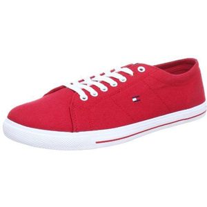 Tommy Hilfiger heren glasgow 1a low top, Rood Tango Red 611, 42 EU