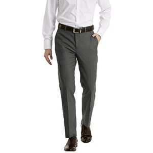 Calvin Klein Heren slim fit jurk klassieke broek, middelgrijs, 40W x 34L