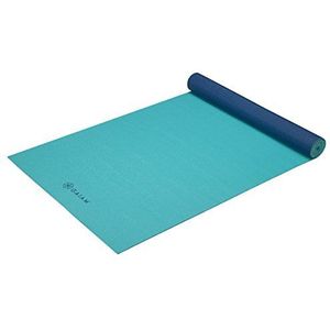 Gaiam Yoga Mat - Effen kleur Oefening & Fitness Mat voor alle soorten Yoga, Pilates & Vloer Workouts (172,7 cm x 61,0 cm x 4mm of 6mm Dik)