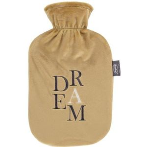Fashy Warmwaterkruik met fleecehoes, Dream"", 2,0 l, beige