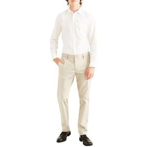 Dockers Mannen Slim Fit Signature Khaki Lux Katoen Stretch Broek
