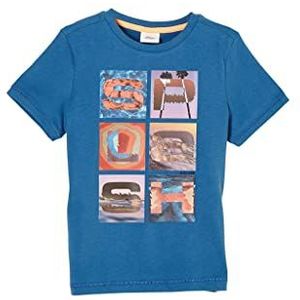 s.Oliver Junior Boy's T-shirt, lichtblauw, 116/122