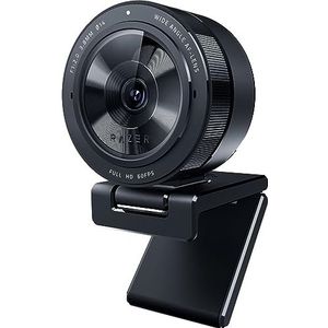 Razer Kiyo Pro - USB HD-Streaming Camera met Hoge Prestatie Lichtsensor en Voet (Webcam, Full HD Video 1080p, 60 FPS, HDR, Groothoeklens, Open Broadcaster Software, Xsplit) Zwart
